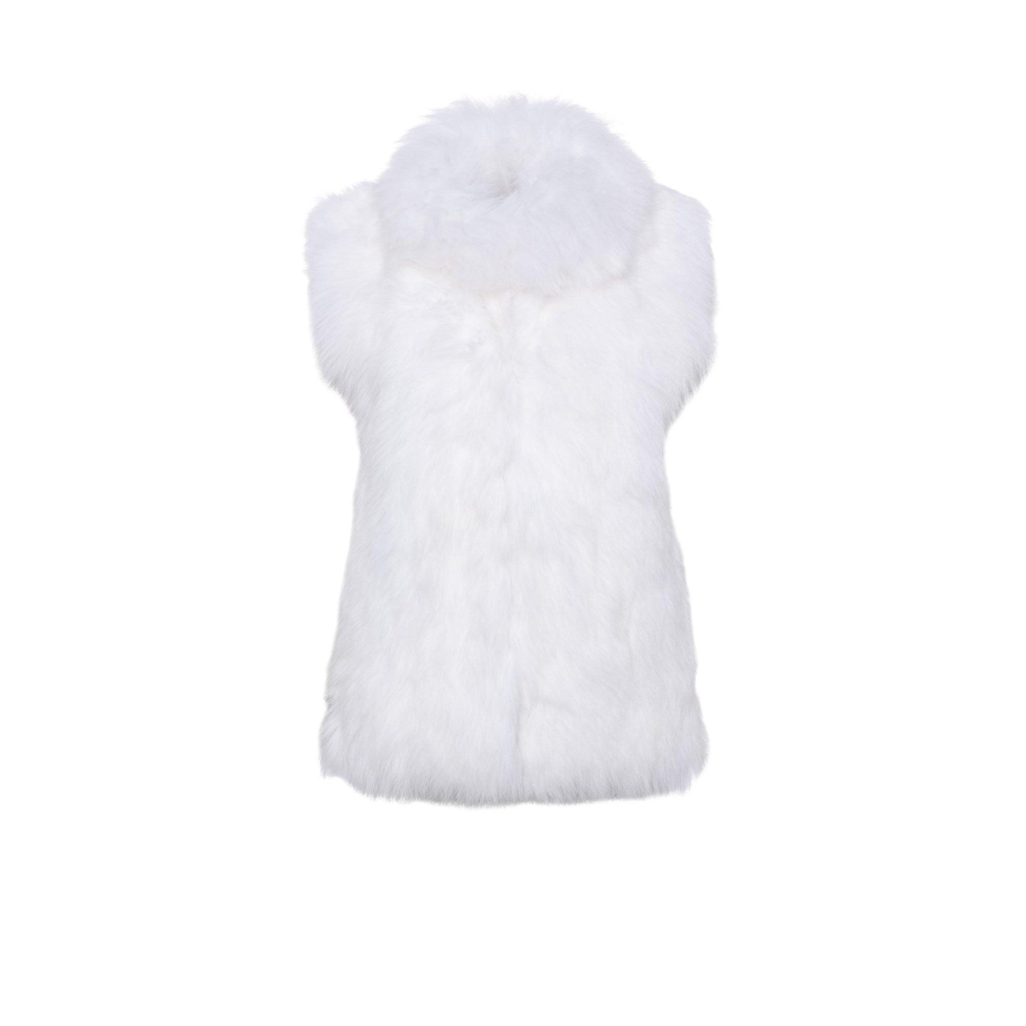 Women | Select Lamb Vest | Bleached White