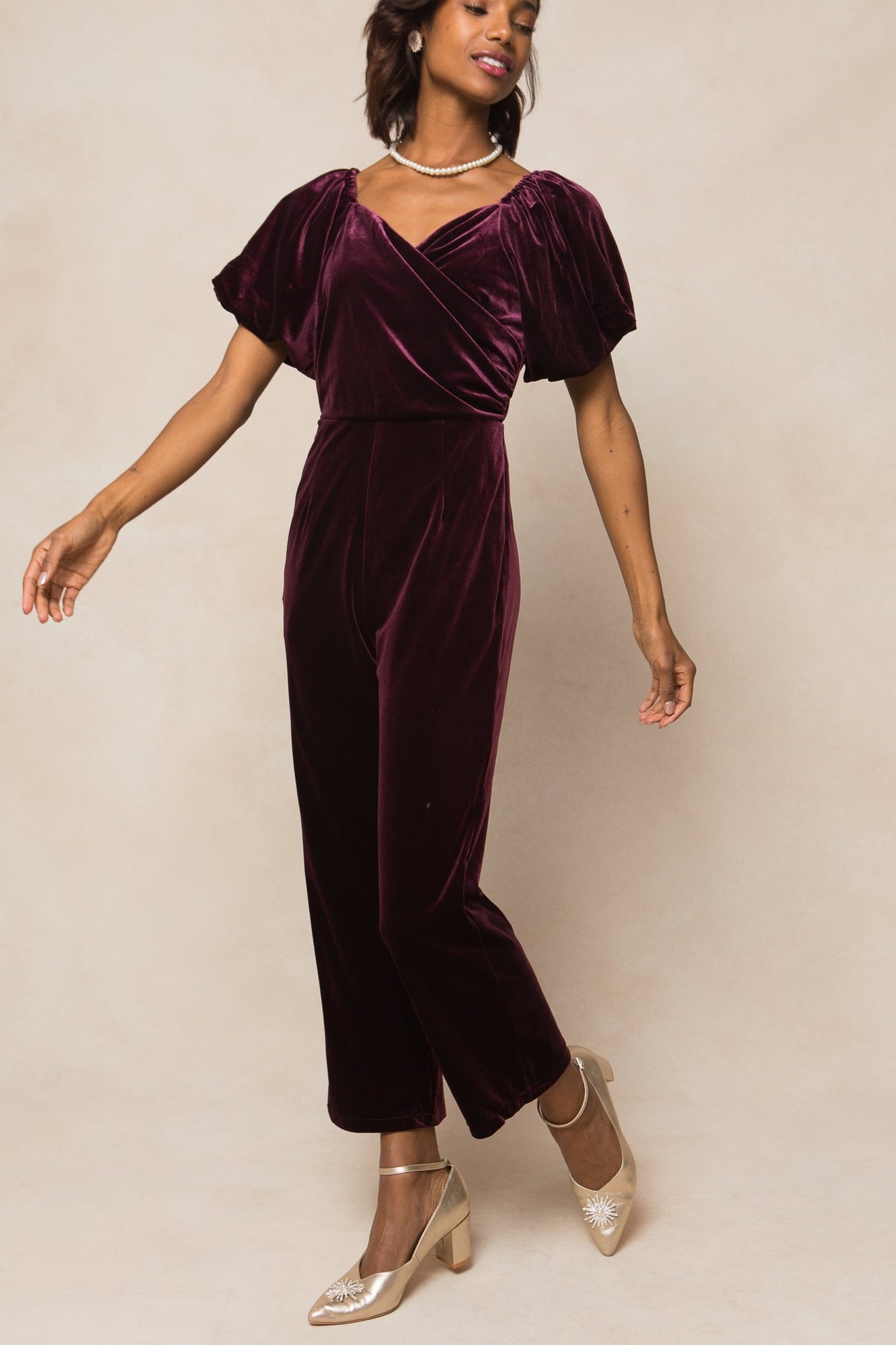 Women | Tessie Jumpsuit | Purple