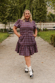 Women | Virginia Dress | Plaid x Multi