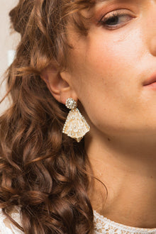 Women | Wedding Dress Earrings | Gold