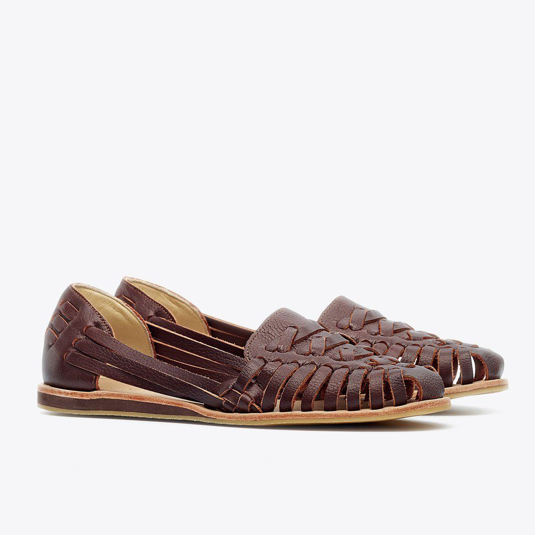Womens | Ecuador Huarache Sandal | Chocolate