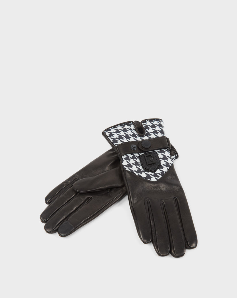 Women | STROMBOLI Glov | Houndstooth