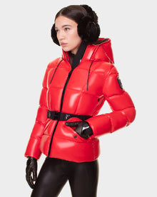 Women | ADELINE Down Puffer | Poppy Red