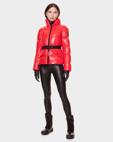 Women | ADELINE Down Puffer | Poppy Red