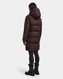 Women | JOELLE M Down Puffer | Chocolate