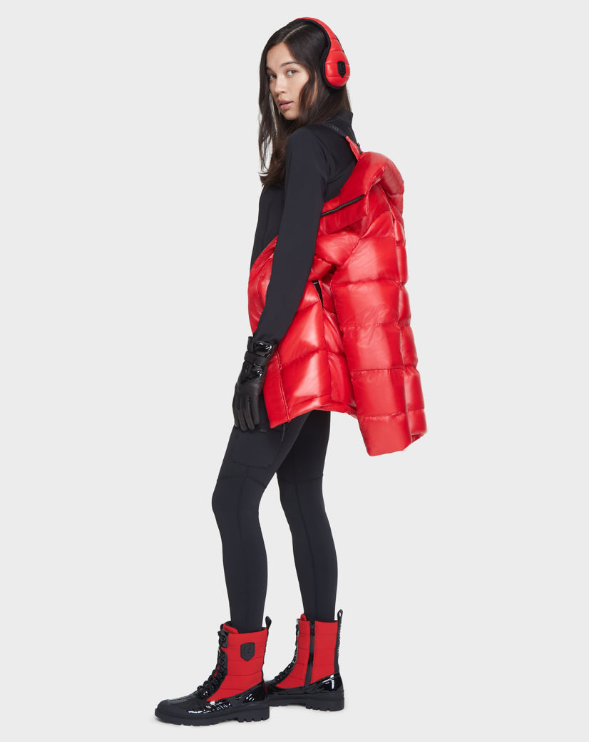 Women | JOJO Down Puffer | Poppy Red