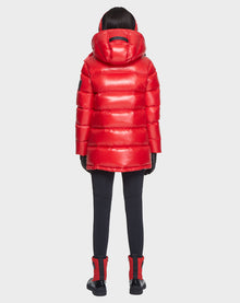Women | JOJO Down Puffer | Poppy Red