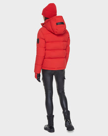 Women | JOON Down Puffer | Poppy Red