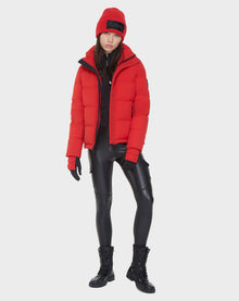 Women | JOON Down Puffer | Poppy Red