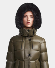Women | MEYA S Down Puffer | Light Olive