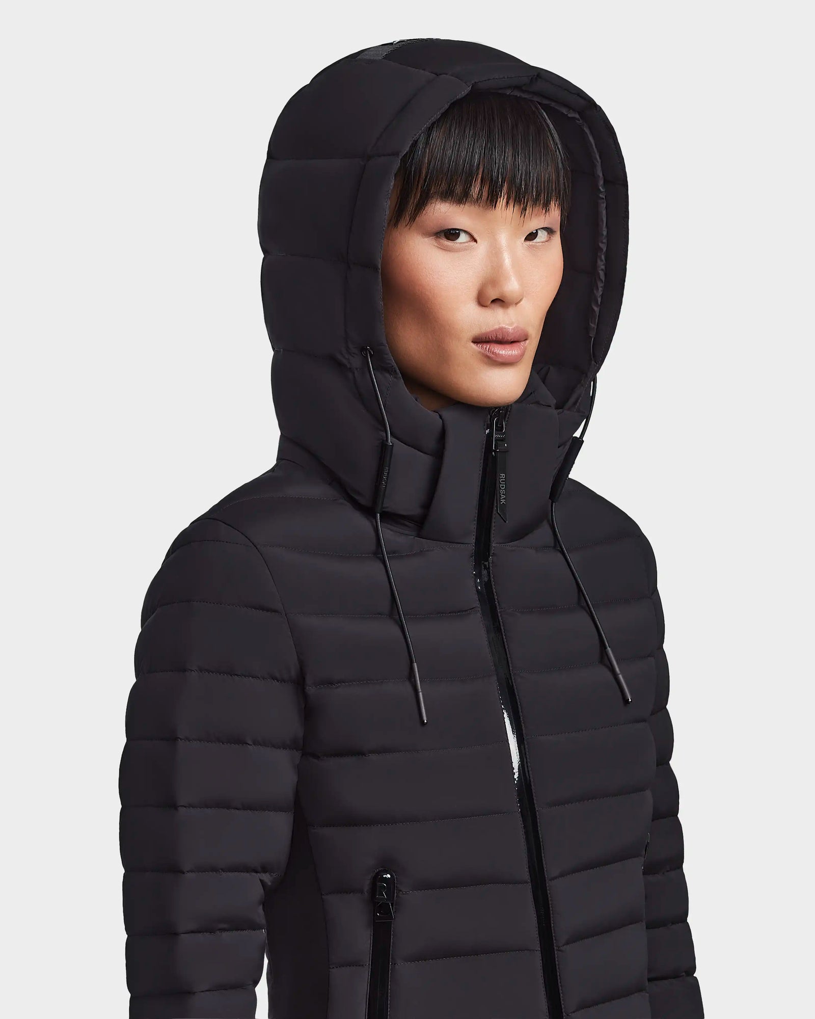 Women | MARYA M Hybrid Lightweight Down Jacket | Black