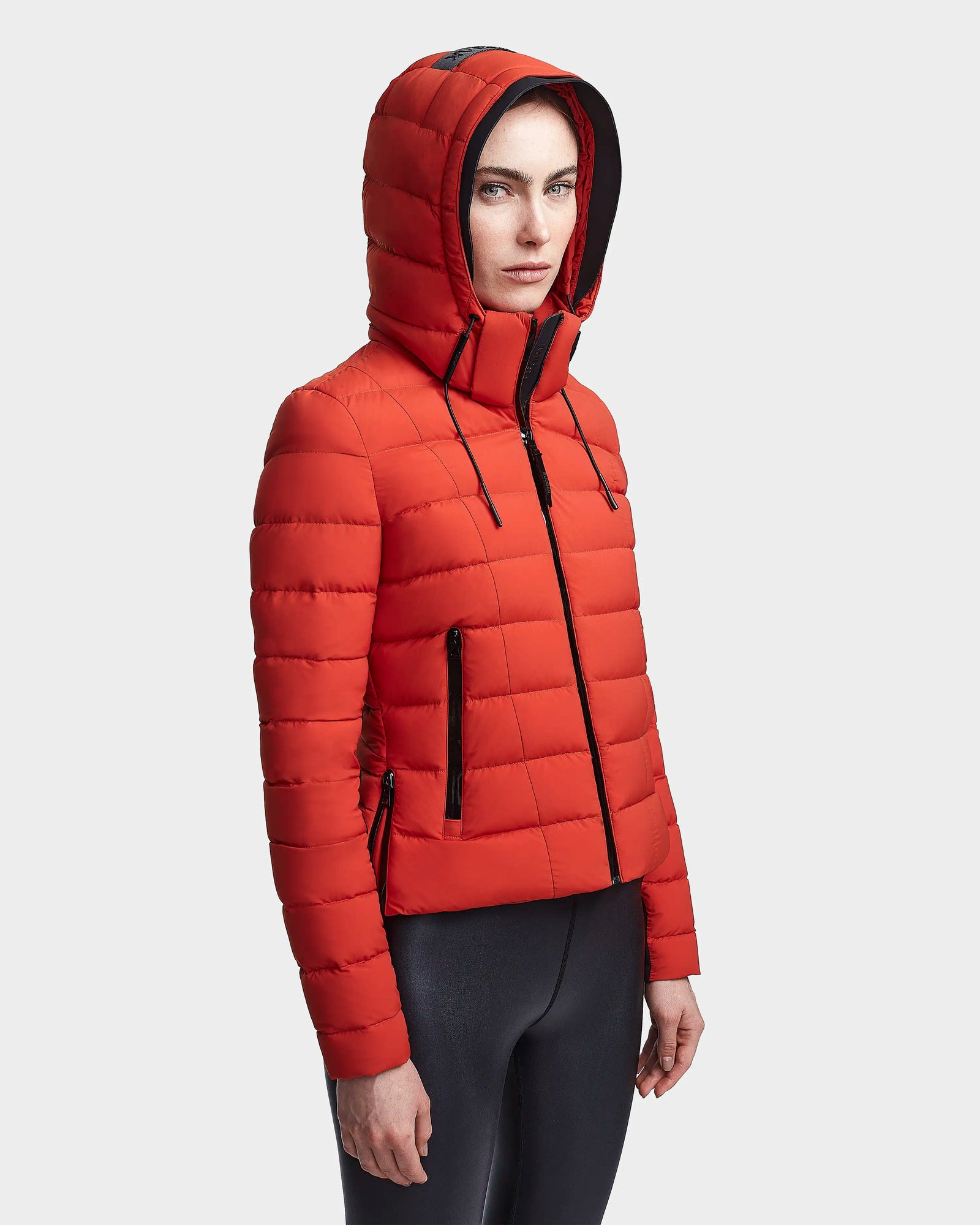 Women | MELISSA Lightweight Down Jacket | Orange