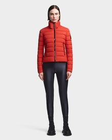 Women | MELISSA Lightweight Down Jacket | Orange
