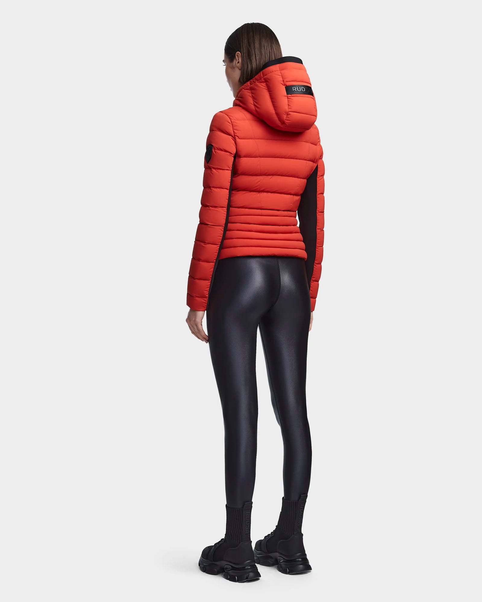 Women | MELISSA Lightweight Down Jacket | Orange