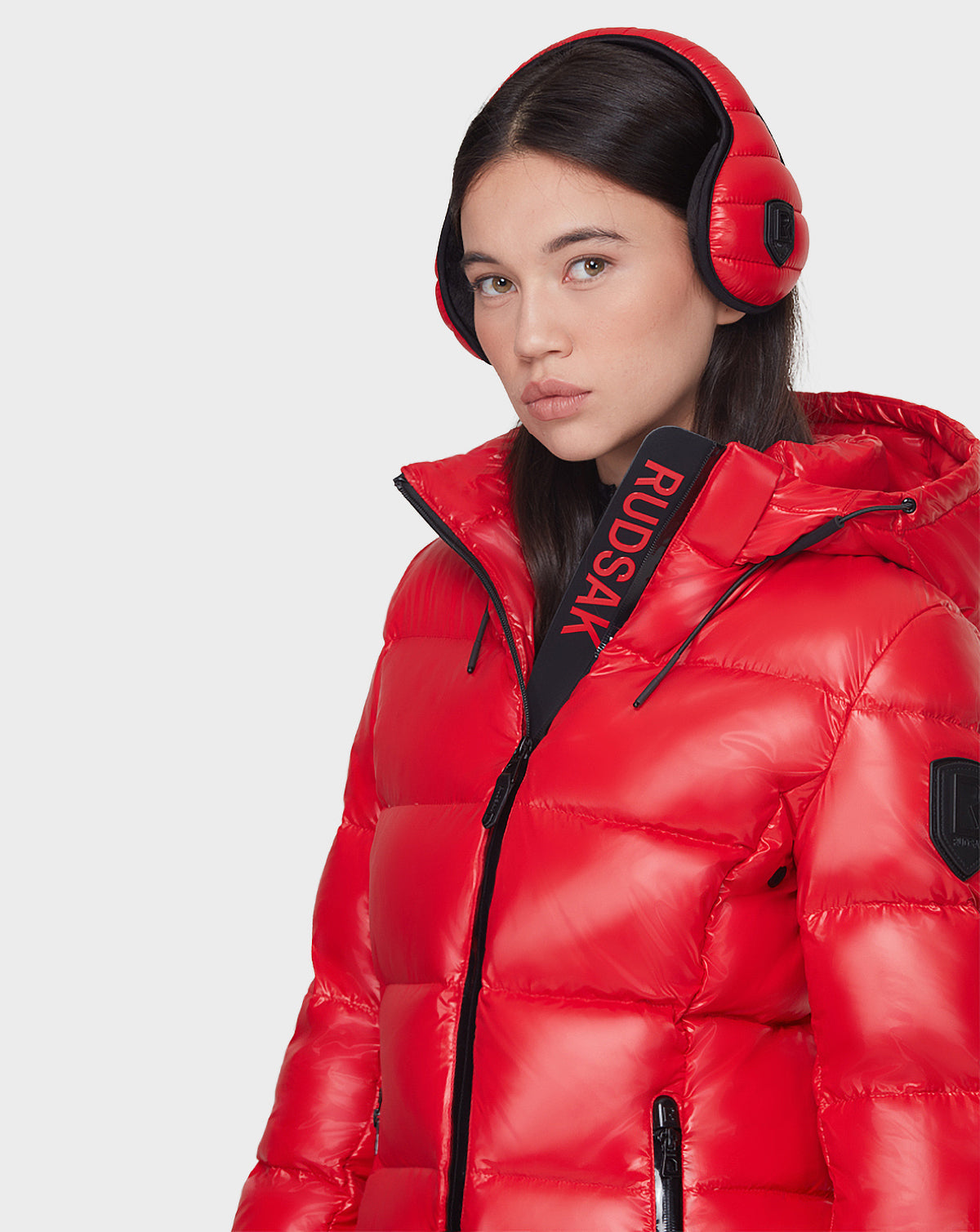 Women | MILIA Down Puffer | Poppy Red
