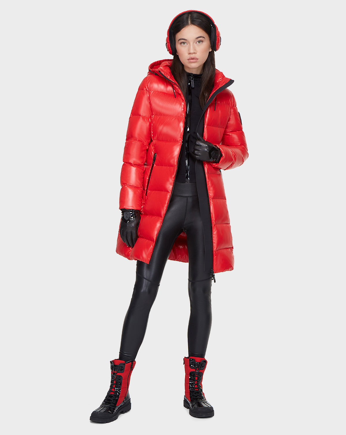 Women | MILIA Down Puffer | Poppy Red