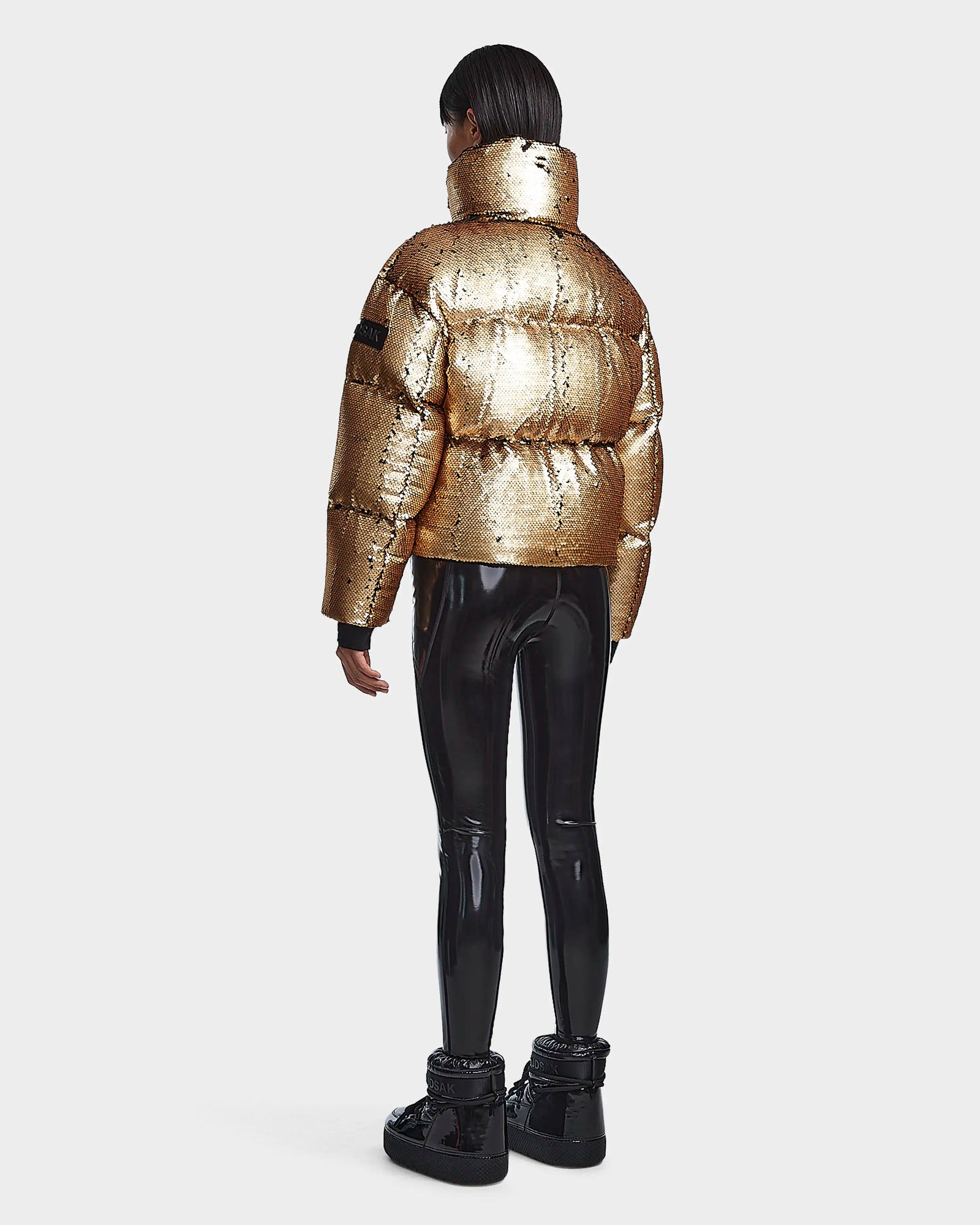 Women | LAURENCE Down Puffer | Metallic Ivory