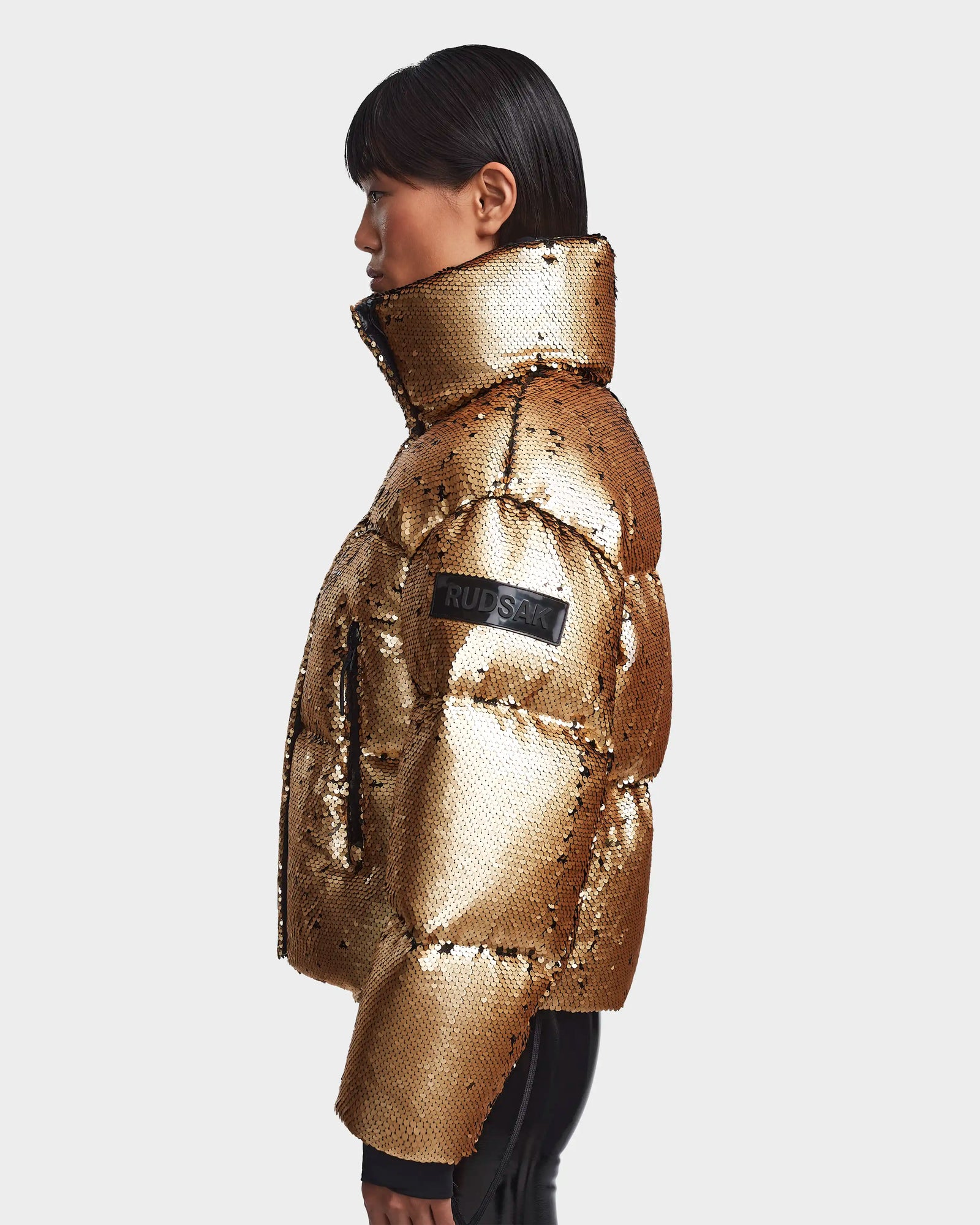 Women | LAURENCE Down Puffer | Metallic Ivory