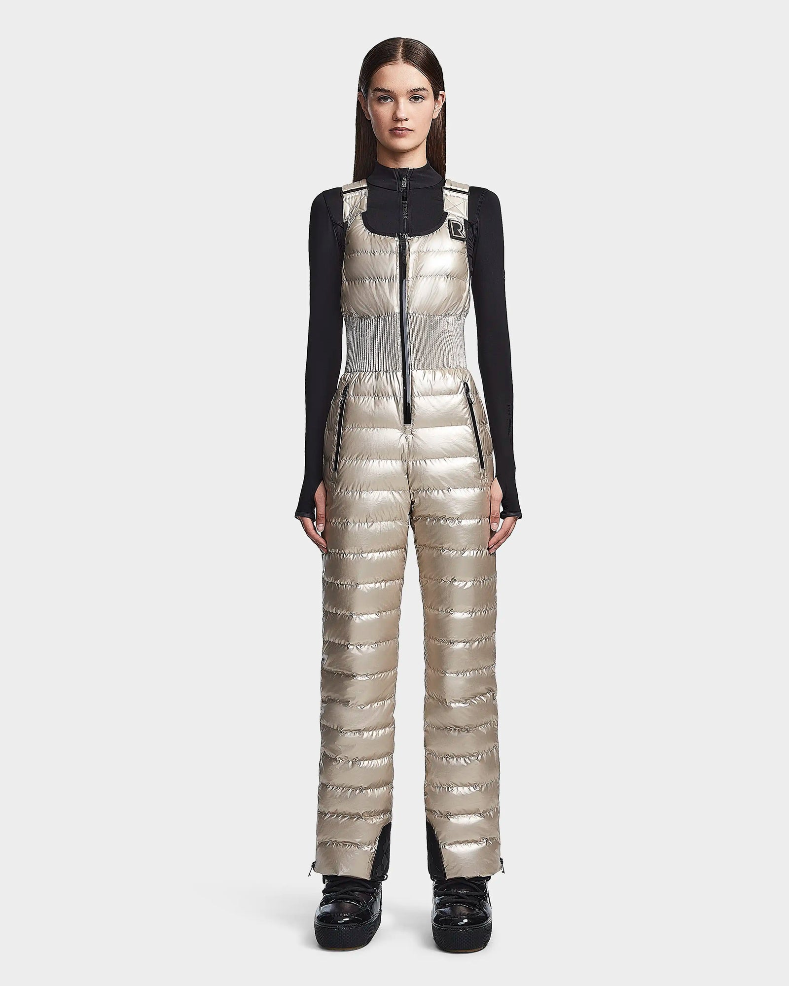 Women | NIKKY Ski Pant | Metallic Ivory