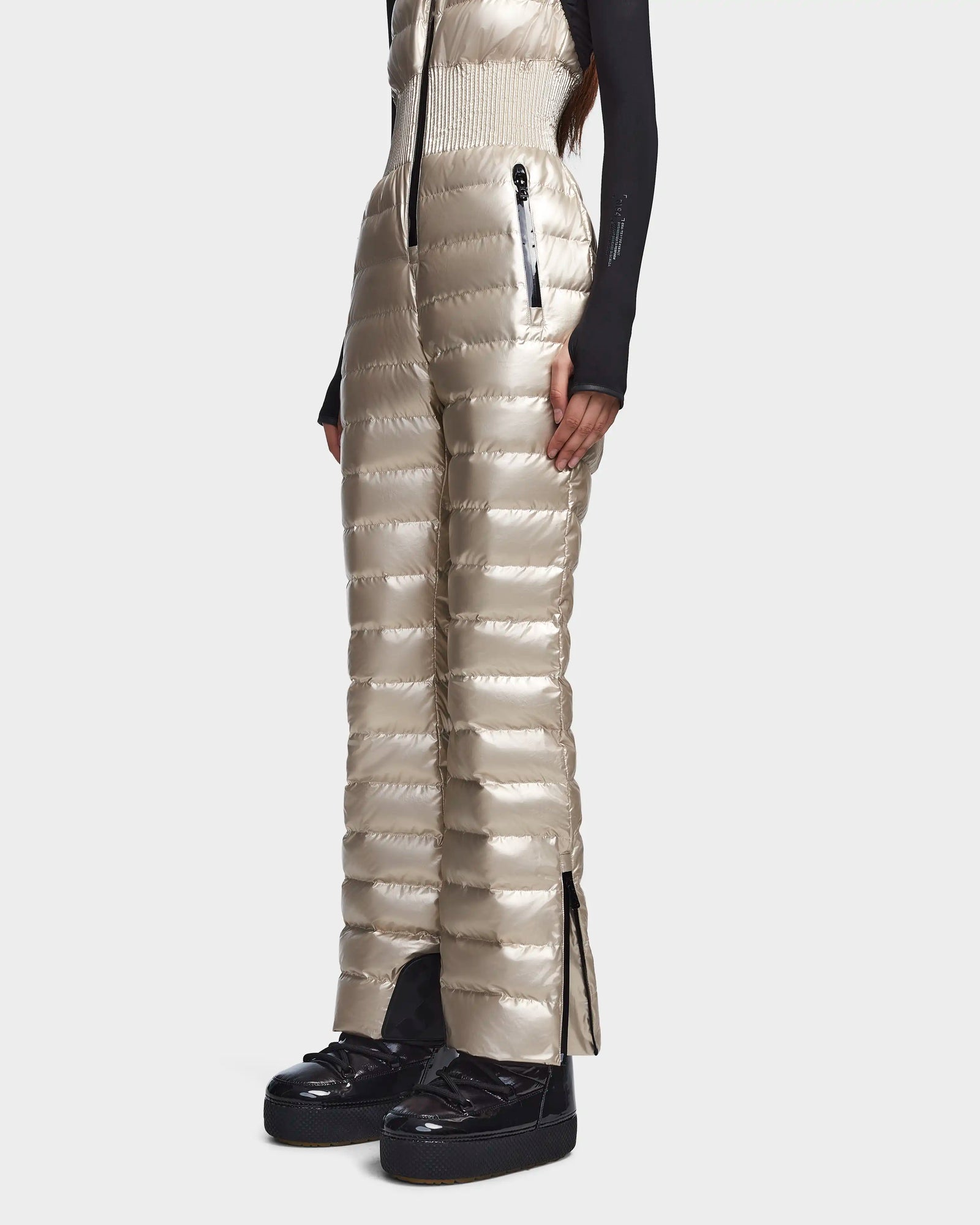 Women | NIKKY Ski Pant | Metallic Ivory