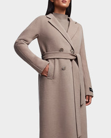 Women | JOSÉE Wool Coat | Cement