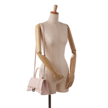 Balenciaga | Pre-Owned Hourglass S Satchel | Pink/Light Pink