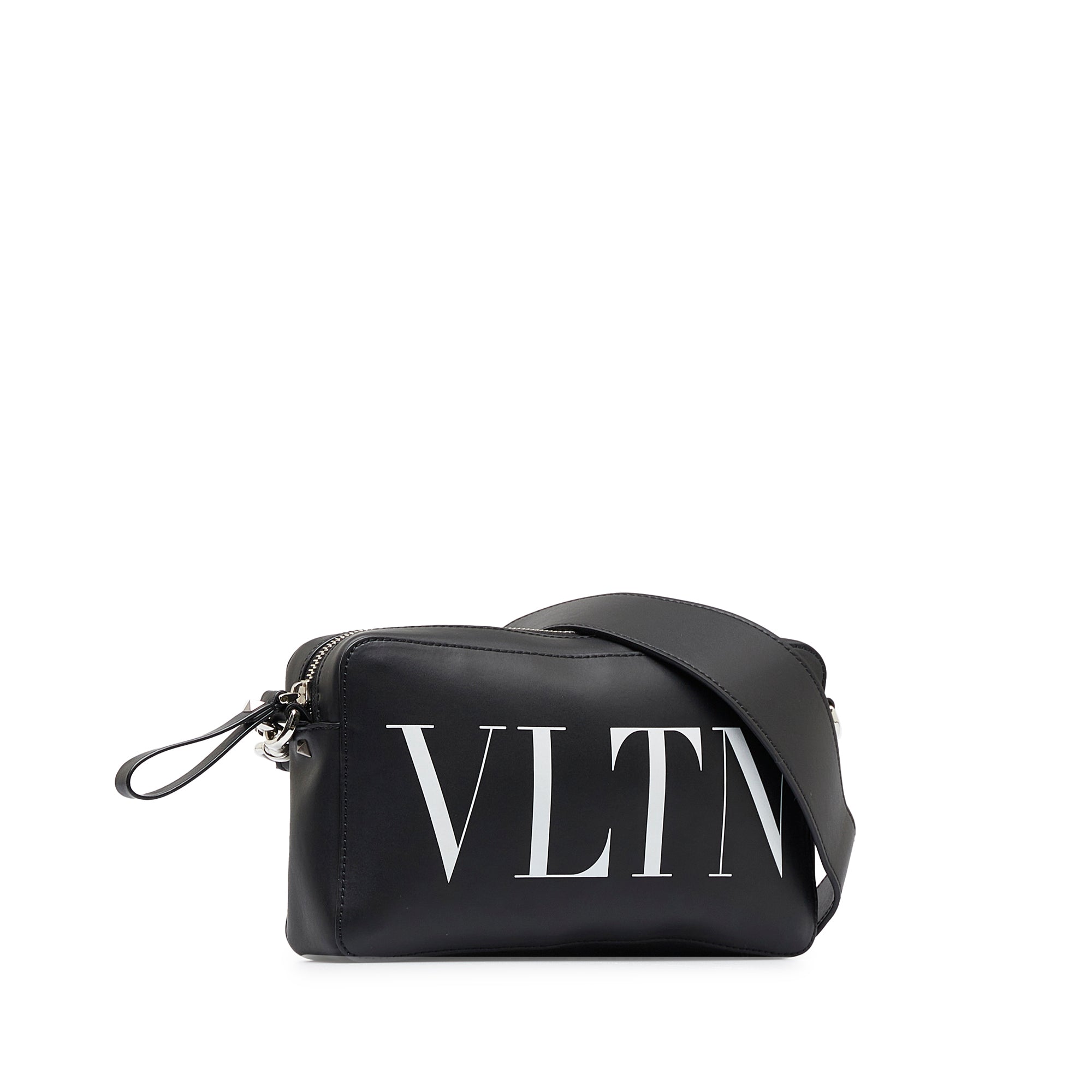 Valentino | Pre-Owned VLTN Crossbody Bag | Black
