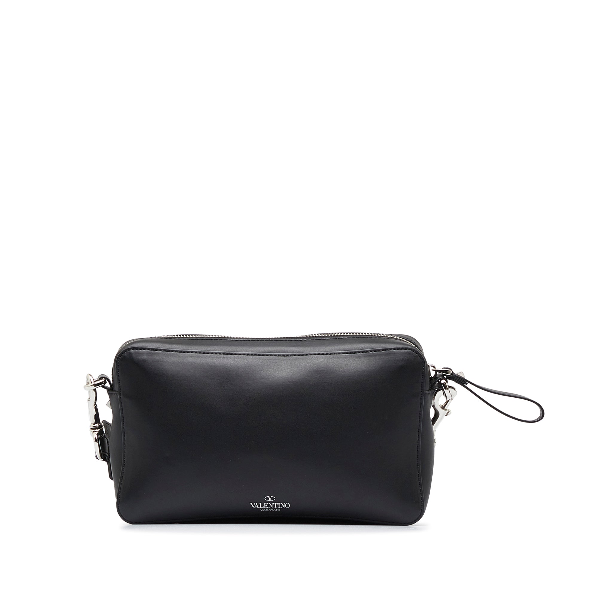 Valentino | Pre-Owned VLTN Crossbody Bag | Black