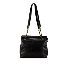 Chanel | Pre-Owned CC Lambskin Chain Tote | Black