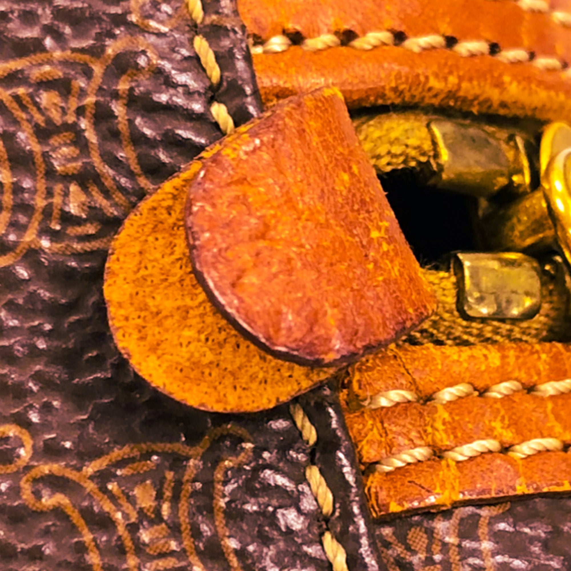 Celine | Pre-Owned Macadam Vanity | Brown