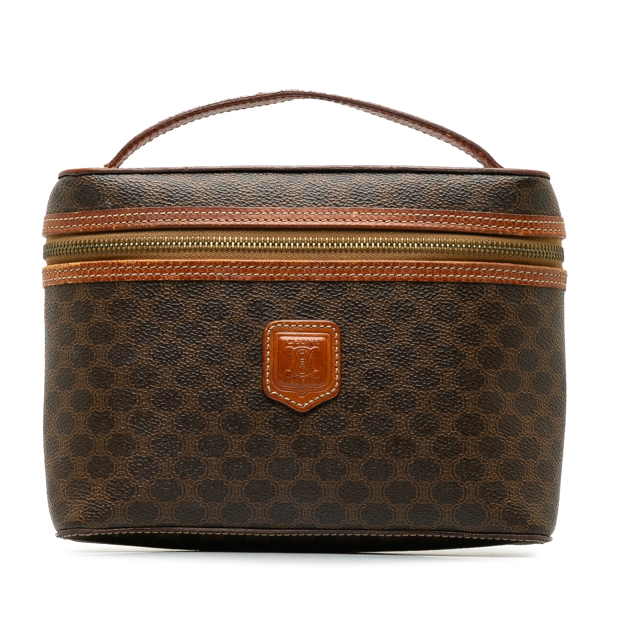 Celine | Pre-Owned Macadam Vanity | Brown