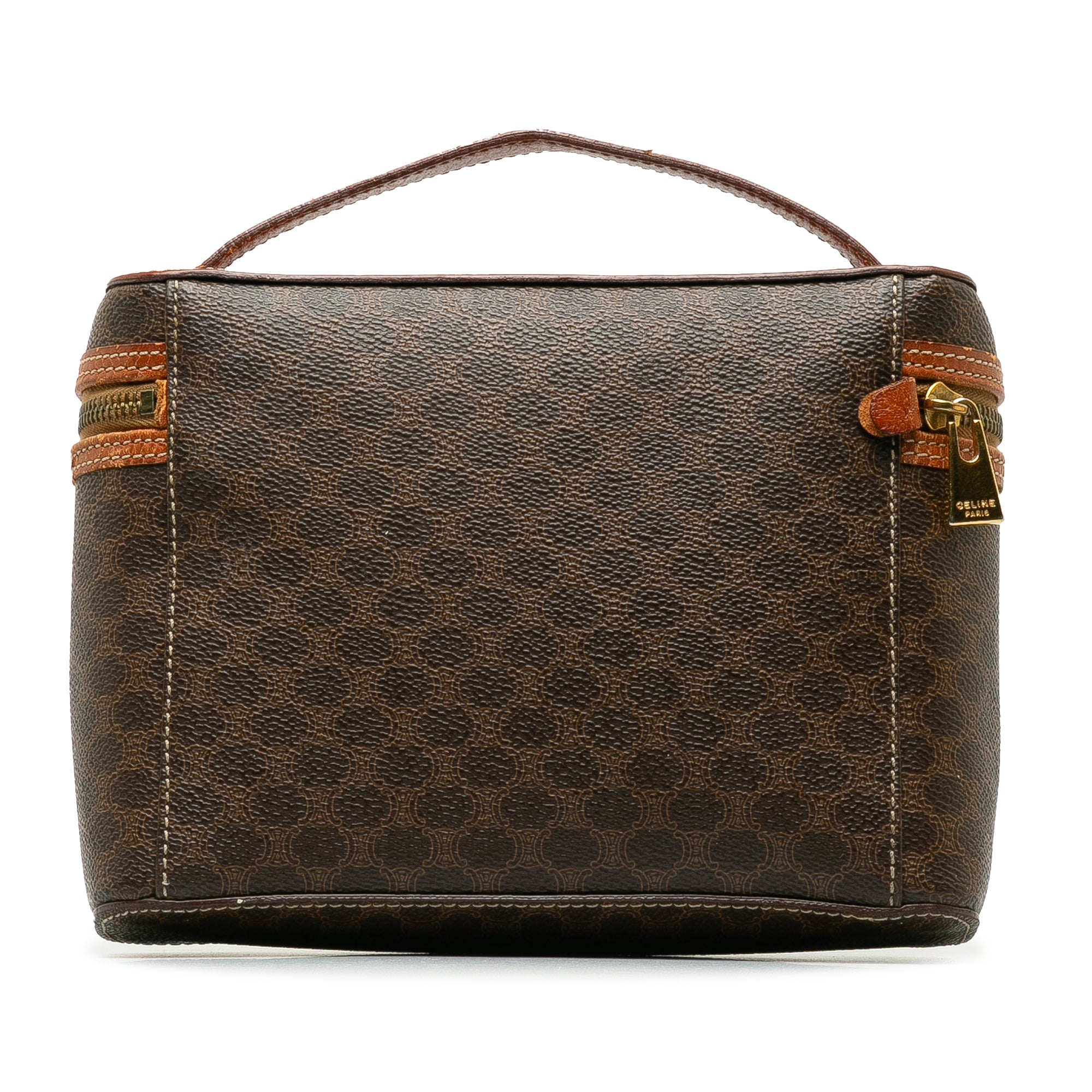 Celine | Pre-Owned Macadam Vanity | Brown