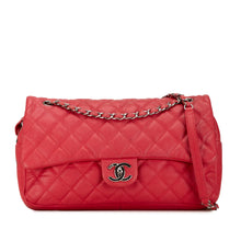 Chanel | Pre-Owned Jumbo Caviar Easy Flap Bag | Red