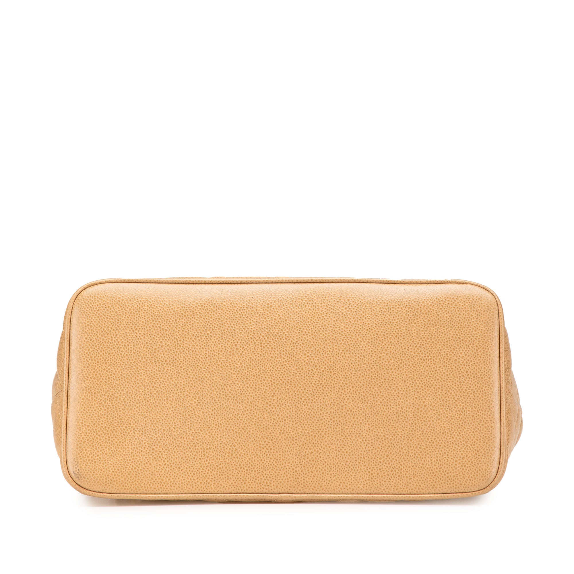 Chanel | Pre-Owned Caviar Medallion Tote - I | Brown/Beige