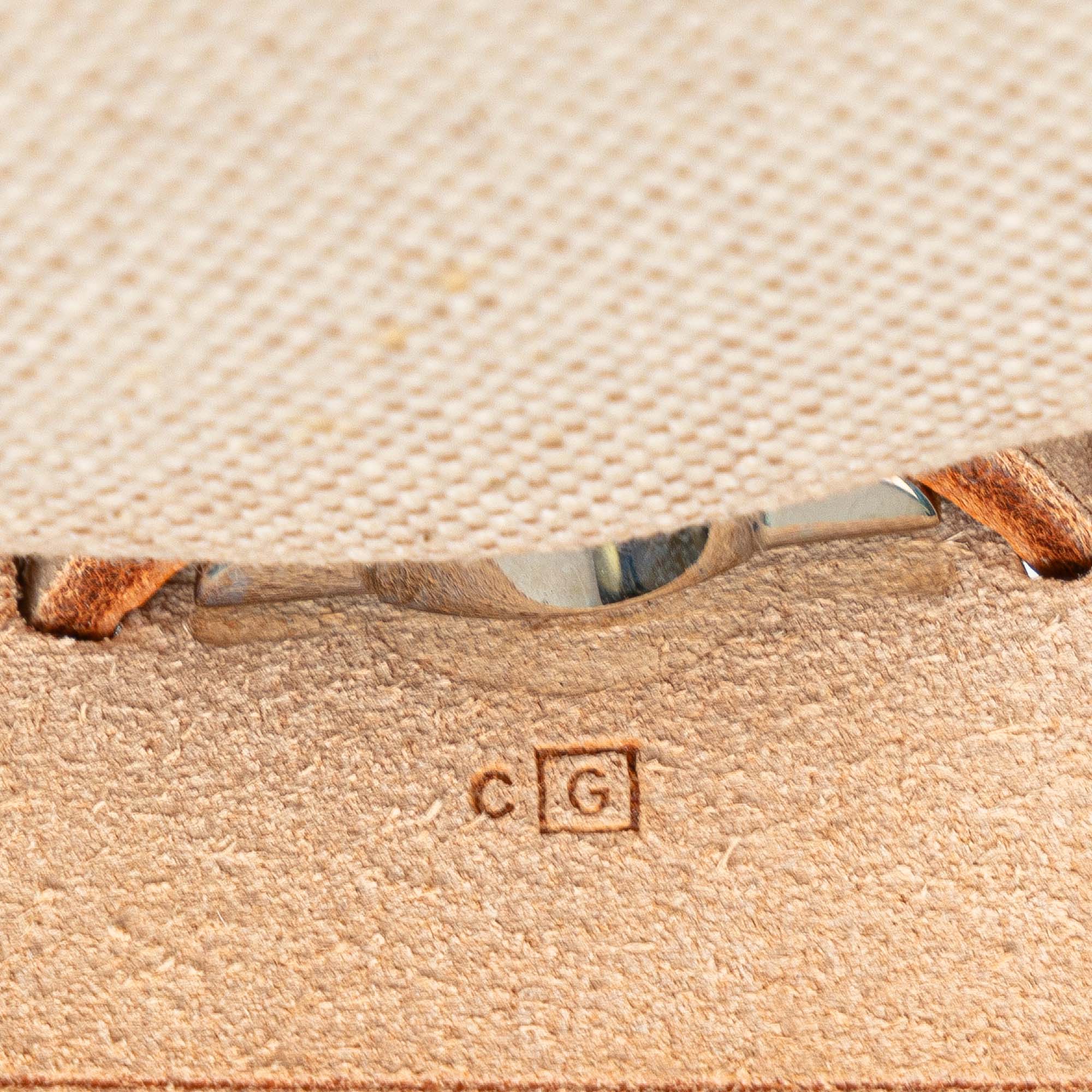 Hermes | Pre-Owned Toile Herbag MM | Brown/Beige