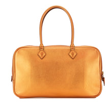 Hermes | Pre-Owned Metallic Chevre Coromandel Plume Elan 28 | Orange
