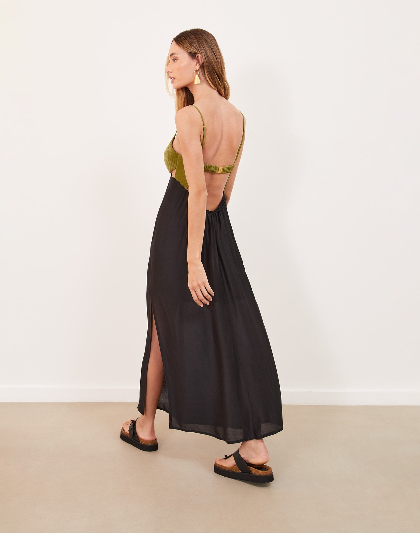 Yana Long Dress | Black