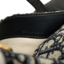 Dior | Pre-Owned Oblique Canvas Saddle Belt Bag - I | Blue