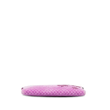 Bottega Veneta | Pre-Owned Intrecciato Butterfly Pochette Velvet Shoulder Bag | Purple