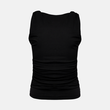 OW Collection ZOEY Draped Top Top 121 - Black