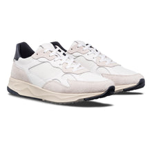 Womens | Zuma | White Leather Navy