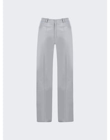 Zeynep Arçay | Women | High Waisted Leather Pants | Grey