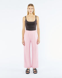 Lorca Saleokobor Alt-Leather Pants | Pink