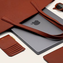 Womens | Sienna Leather Everyday Tote | Desert Sun