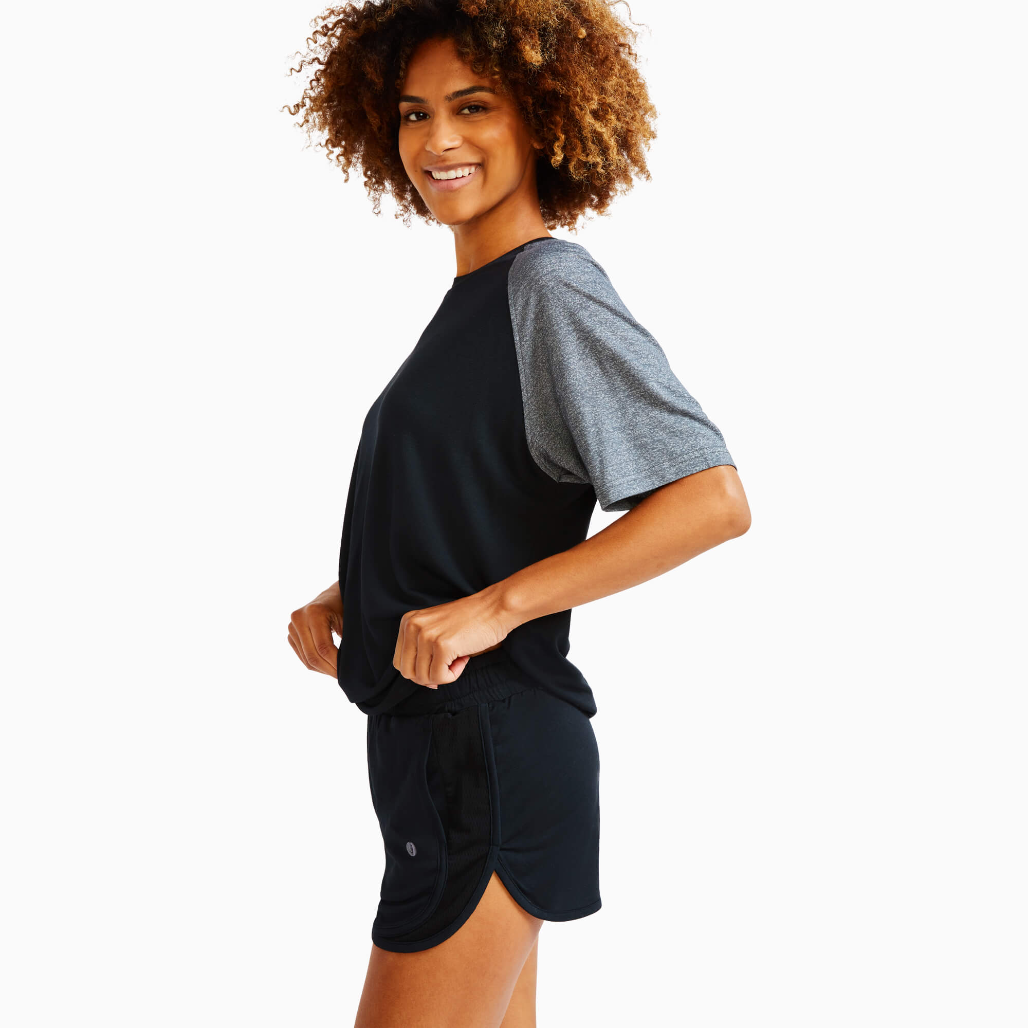 Featherweight Modal Lounge Shorts | Black