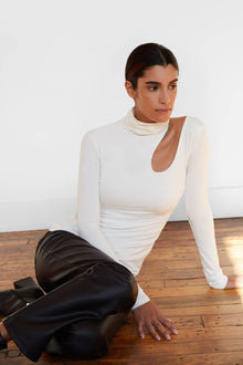 Allegra Top | Off White