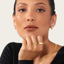 Womens | Stacker Ring | 14K Solid Yellow Gold