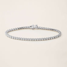 Womens | 18K Solid White Gold | Dalton Tennis Bracelet | 2.3 CTW Diamonds