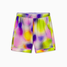 Breathable Mesh Lounge Shorts with Modal Lining | Neon Blur