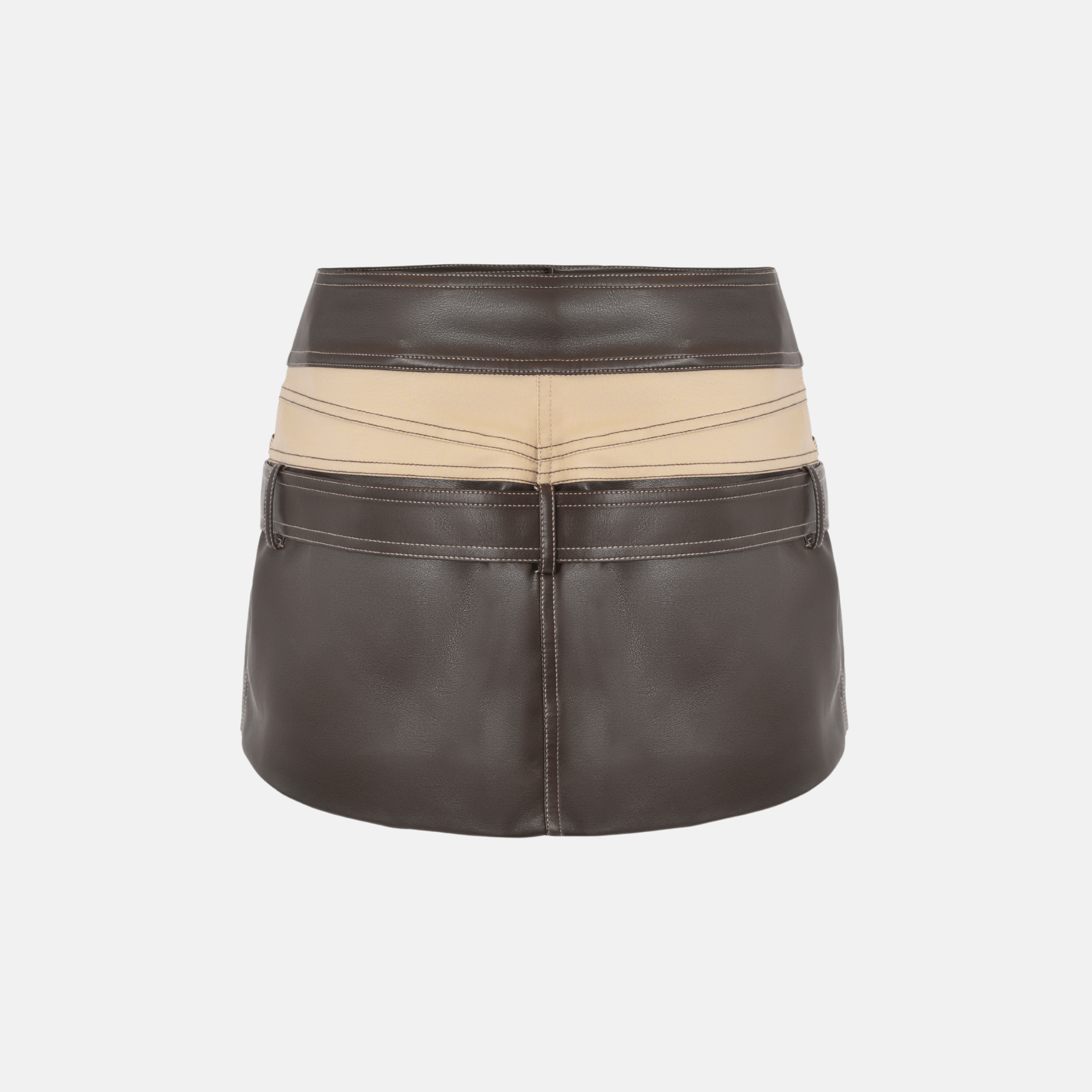 OW Collection BETTY Skirt Skirt 231 - Tan/Brown